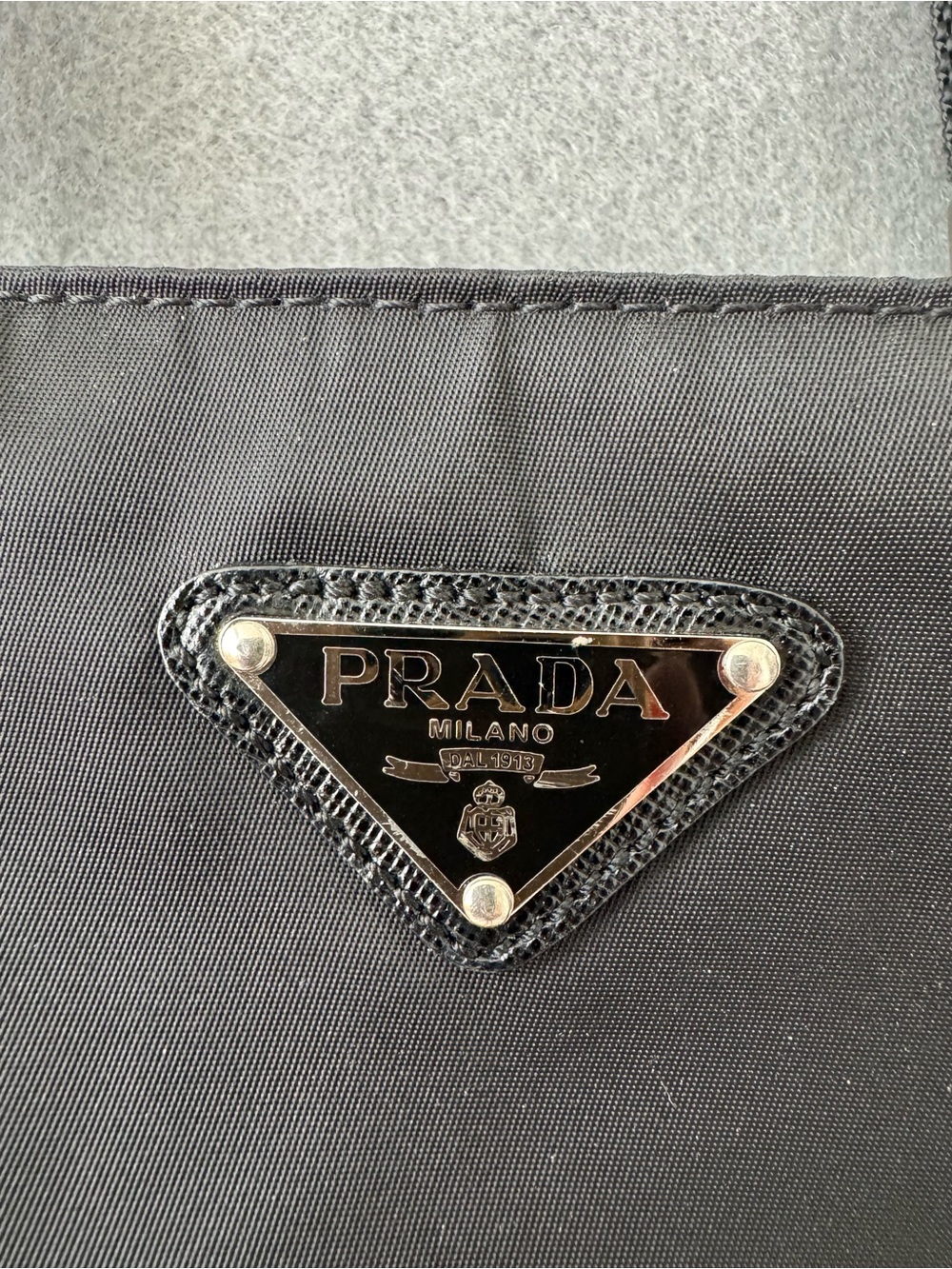 Prada Black Nylon Crossbody Messenger Bag - Picture 3 of 16